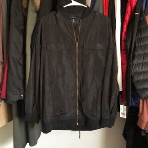 Light weight Longline bomber jacket